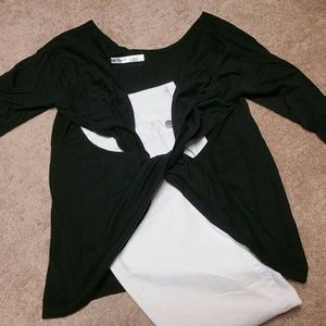 Fabletics open back lightweight long sleeve